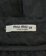 Miu Miu（ミュウミュウ）ひざ丈スカート 黒 サイズ:38(S位) レディース/2200625896011