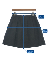 Miu Miu（ミュウミュウ）ひざ丈スカート 黒 サイズ:38(S位) レディース/2200625896011