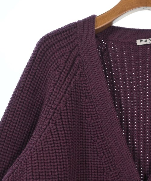 Miu Miu（ミュウミュウ）ニット・セーター 紫 サイズ:38(S位) レディース/2200637131063