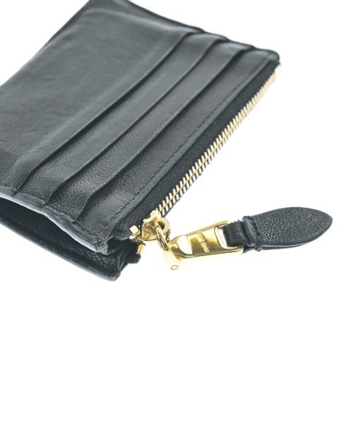 Miu Miu（ミュウミュウ）財布・コインケース 黒 サイズ:- レディース/2200637775045
