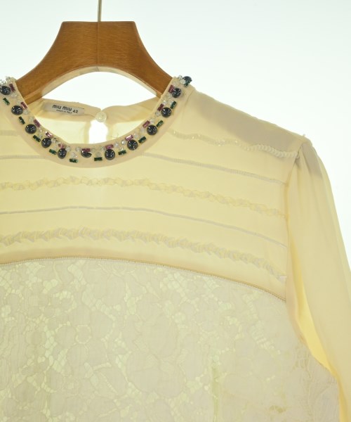 Miu Miu（ミュウミュウ）ワンピース 白 サイズ:42(M位) レディース/2200623370018