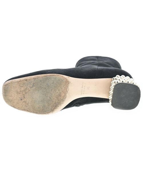 Miu Miu（ミュウミュウ）ブーツ 黒 サイズ:EU36(22.5cm位) レディース/2200638082067