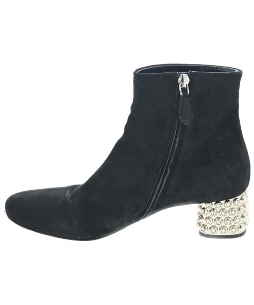 Miu Miu（ミュウミュウ）ブーツ 黒 サイズ:EU36(22.5cm位) レディース/2200638082067