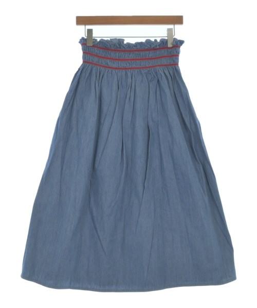 Miu Miu（ミュウミュウ）ロング・マキシ丈スカート 青 サイズ:36(XS位) レディース/2200638391039