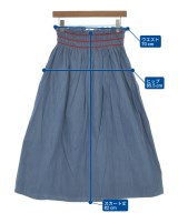 Miu Miu（ミュウミュウ）ロング・マキシ丈スカート 青 サイズ:36(XS位) レディース/2200638391039