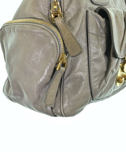 Miu Miu（ミュウミュウ）ハンドバッグ グレー サイズ:- レディース/2200635069092