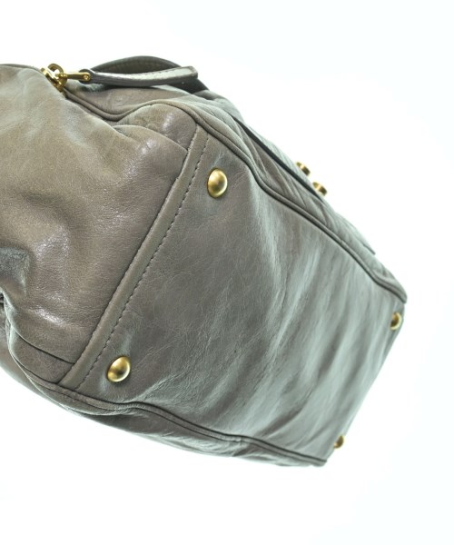 Miu Miu（ミュウミュウ）ハンドバッグ グレー サイズ:- レディース/2200635069092