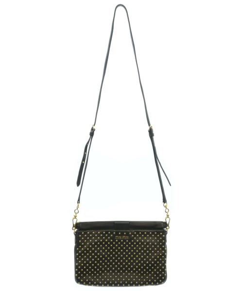 Miu Miu(ミュウミュウ)ショルダーバッグ 黒 サイズ:-/2200639042046