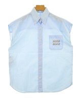 Miu Miu（ミュウミュウ）カジュアルシャツ 青 サイズ:38(S位) レディース/2200639370019