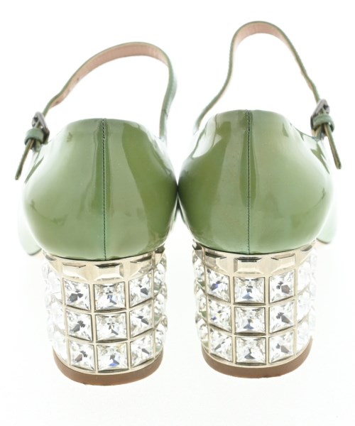 Miu Miu（ミュウミュウ）パンプス 緑 サイズ:EU36(22.5cm位) レディース/2200635371027
