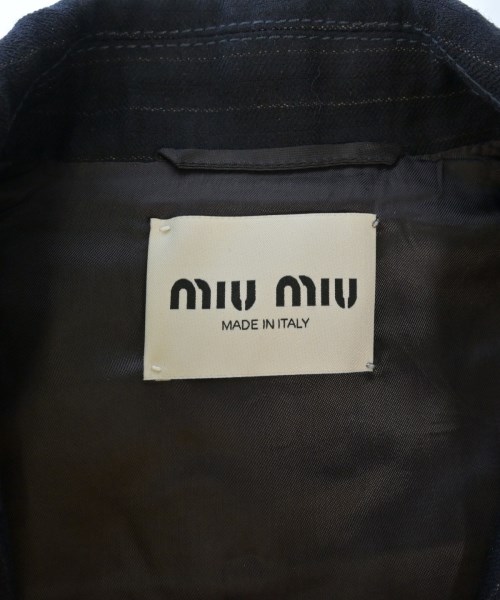 Miu Miu（ミュウミュウ）その他 紺 サイズ:36(XS位) レディース/2200639598055