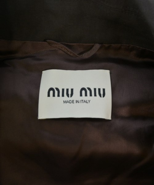 Miu Miu（ミュウミュウ）その他 茶 サイズ:42(M位) レディース/2200639598062