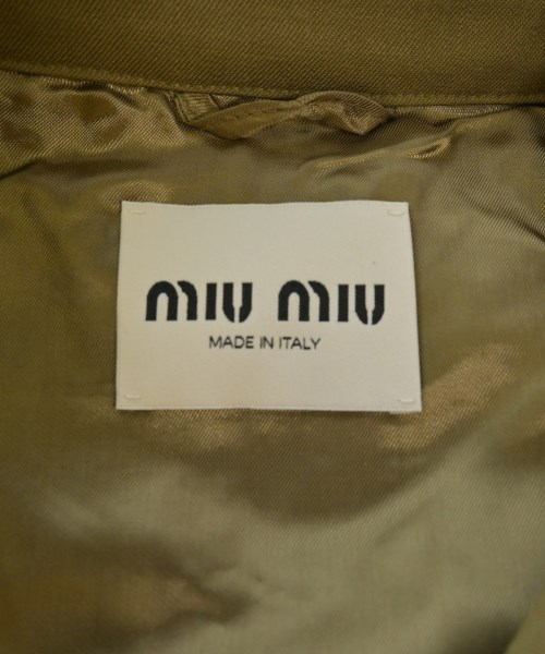 Miu Miu（ミュウミュウ）その他 カーキ サイズ:38(S位) レディース/2200639598130