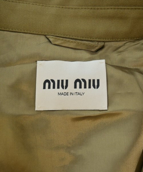 Miu Miu（ミュウミュウ）その他 カーキ サイズ:40(M位) レディース/2200639598147