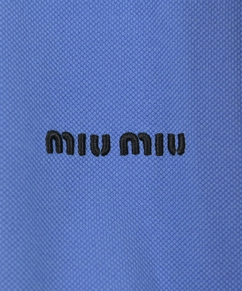 Miu Miu（ミュウミュウ）カジュアルシャツ 青 サイズ:44(L位) レディース/2200639598185