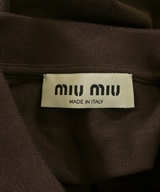 Miu Miu（ミュウミュウ）ポロシャツ 茶 サイズ:S レディース/2200639598208