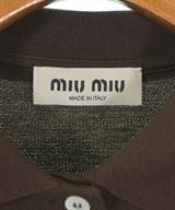 Miu Miu（ミュウミュウ）ポロシャツ 茶 サイズ:M レディース/2200639598215