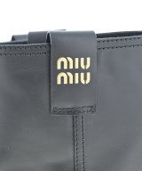 Miu Miu（ミュウミュウ）ブーツ 黒 サイズ:EU37(23.5cm位) レディース/2200640180041