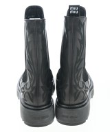 Miu Miu（ミュウミュウ）ブーツ 黒 サイズ:EU36(22.5cm位) レディース/2200640180058