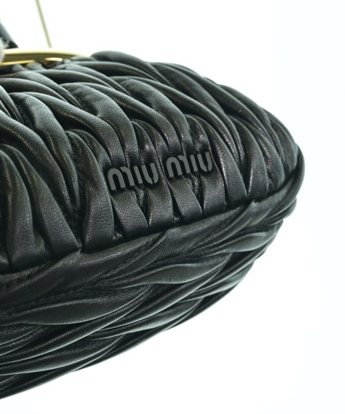 Miu Miu（ミュウミュウ）ショルダーバッグ 黒 サイズ:- レディース/2200640180072