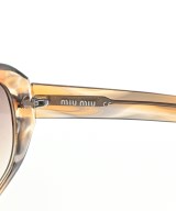 Miu Miu（ミュウミュウ）サングラス オレンジ サイズ:- レディース/2200640474034