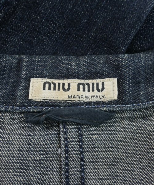 Miu Miu（ミュウミュウ）カジュアルジャケット 紺 サイズ:40(M位) レディース/2200614214253