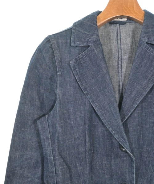 Miu Miu（ミュウミュウ）カジュアルジャケット 紺 サイズ:40(M位) レディース/2200614214253