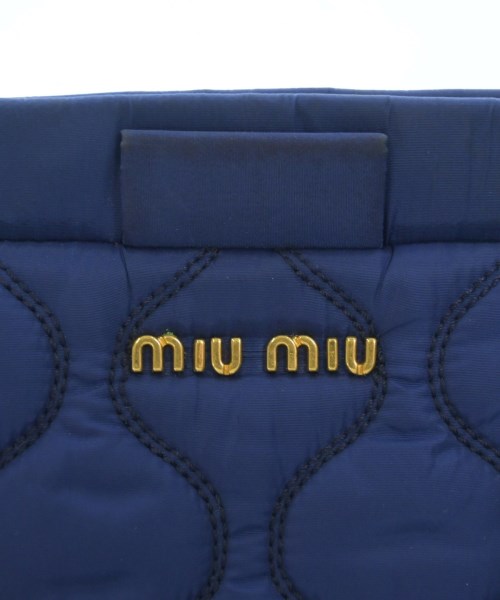 Miu Miu（ミュウミュウ）クラッチバッグ 青 サイズ:- レディース/2200635316097