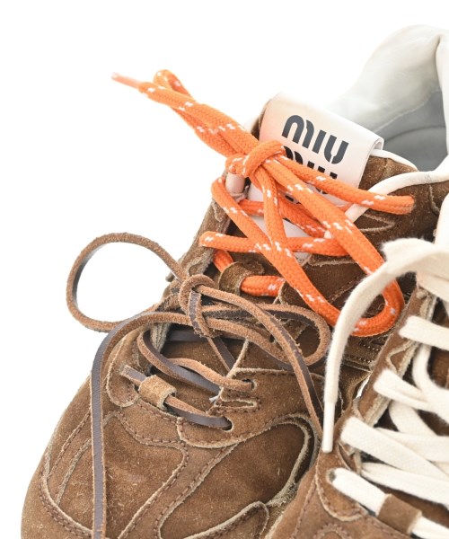 Miu Miu（ミュウミュウ）スニーカー 茶 サイズ:EU35(21.5cm位) レディース/2200640696030