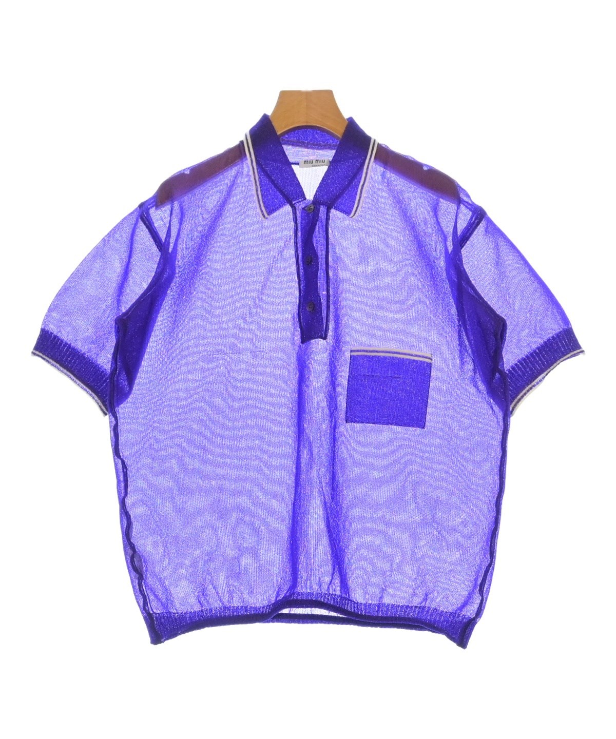 Miu Miu（ミュウミュウ）ニット・セーター 紫 サイズ:40(M位