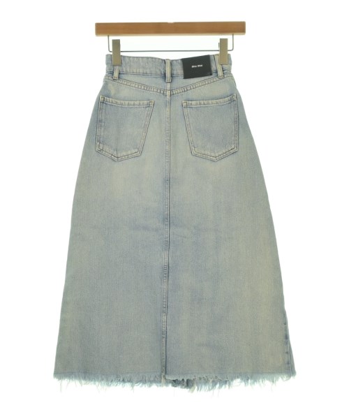 Miu Miu（ミュウミュウ）ロング・マキシ丈スカート 青 サイズ:36(XS位) レディース/2200638581072