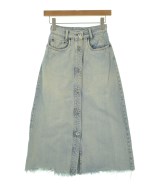 Miu Miu（ミュウミュウ）ロング・マキシ丈スカート 青 サイズ:36(XS位) レディース/2200638581072