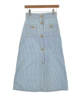 Miu Miu（ミュウミュウ）ロング・マキシ丈スカート 青 サイズ:36(XS位) レディース/2200638581089