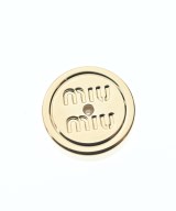 Miu Miu（ミュウミュウ）ピアス ゴールド サイズ:- レディース/2200642076014