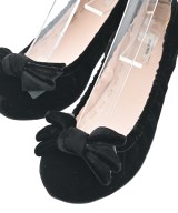 Miu Miu（ミュウミュウ）バレエシューズ/オペラシューズ 黒 サイズ:EU37(23.5cm位) レディース/2200639719016