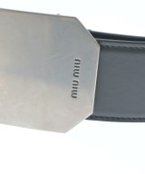 Miu Miu（ミュウミュウ）ベルト 黒 サイズ:- レディース/2200642238115