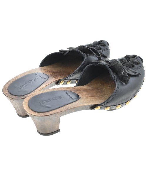 Miu Miu（ミュウミュウ）その他 黒 サイズ:EU37 1/2(24cm位) レディース/2200640918446