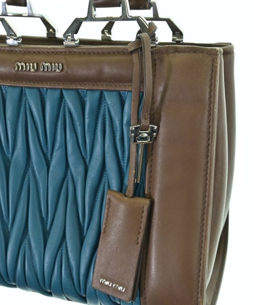 Miu Miu（ミュウミュウ）ハンドバッグ 茶 サイズ:- レディース/2200642211019