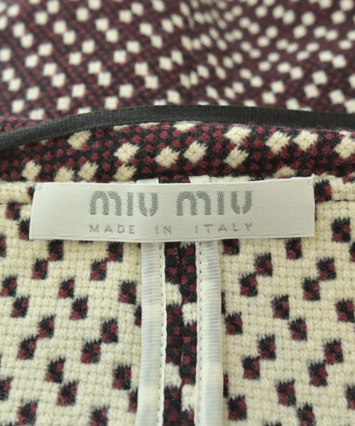Miu Miu（ミュウミュウ）ジャケット 赤 サイズ:38(S位) レディース/2200642970039