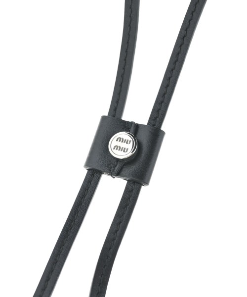 Miu Miu（ミュウミュウ）ハット 黒 サイズ:L レディース/2200643380196