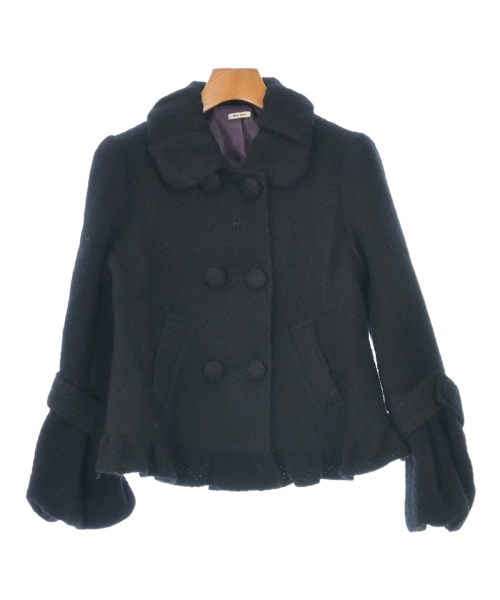 Miu Miu(ミュウミュウ)カジュアルジャケット 黒 サイズ:-(M位)/2200629598010