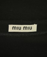 Miu Miu（ミュウミュウ）Tシャツ・カットソー 黒 サイズ:XS レディース/2200644058018