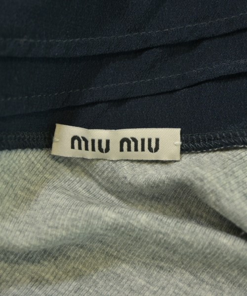 Miu Miu（ミュウミュウ）Tシャツ・カットソー グレー サイズ:XS レディース/2200644058025
