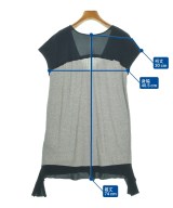 Miu Miu（ミュウミュウ）Tシャツ・カットソー グレー サイズ:XS レディース/2200644058025