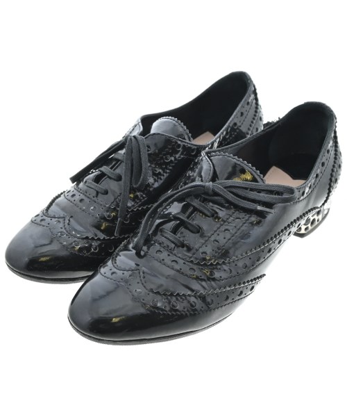 Miu Miu(ミュウミュウ)ブーツ 黒 サイズ:EU35(21.5cm位)/2200644058056