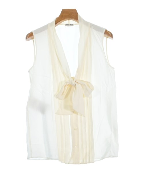 Miu Miu(ミュウミュウ)ブラウス 白 サイズ:36(XS位)/2200643507180