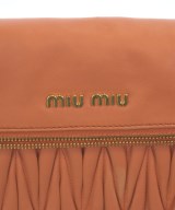 Miu Miu（ミュウミュウ）ショルダーバッグ オレンジ サイズ:- レディース/2200593198841