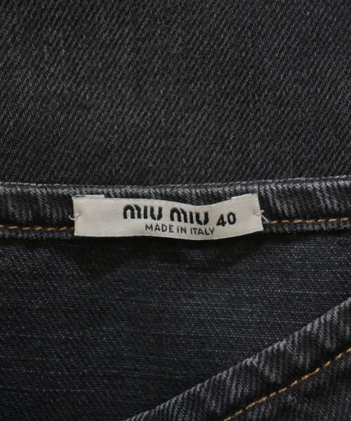 Miu Miu（ミュウミュウ）ロング・マキシ丈スカート 黒 サイズ:40(M位) レディース/2200597431159