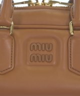 Miu Miu（ミュウミュウ）ハンドバッグ 茶 サイズ:- レディース/2200621608120