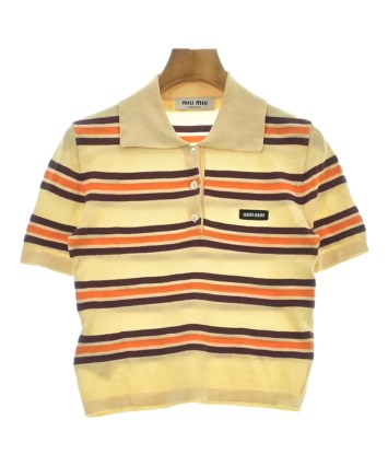 MIU MIU ボタン付きポロシャツ 38 MIU MIU ボタン付きポロシャツ 38